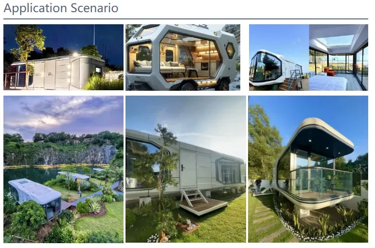 Movable Space Capsule